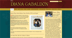 Desktop Screenshot of dianagabaldon.com